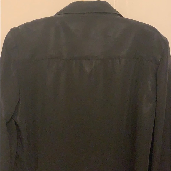 Vintage Chaiken & Capone Black Sheer Blouse - Picture 4 of 6